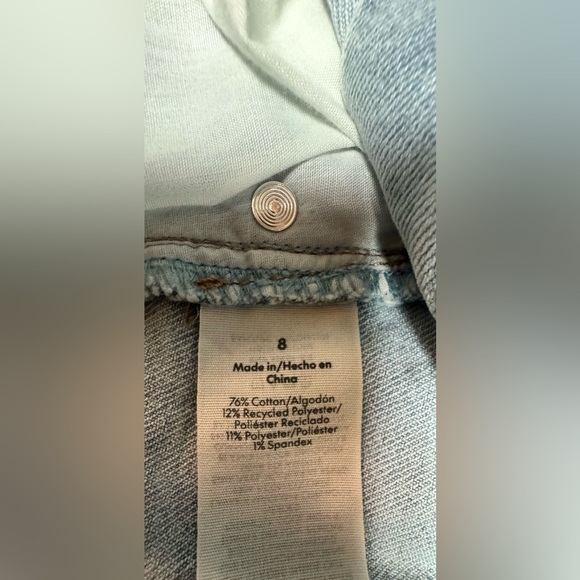 No Boundaries Denim Blue Women's Jean Shorts - Picture 4 of 8